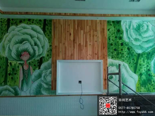 幼儿园教室墙绘案例